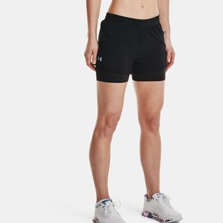 Women's UA Iso-Chill Run 2-in-1 Shorts