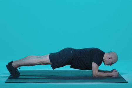 2- تمرين بلانك بالذراع - Forearm Plank